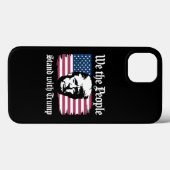 私たちはドナルド・トランプ支持者と共にいます 2024 Case-Mate iPhoneケース (裏面 (横))
