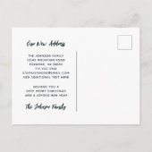 私たちはハッピープレイスホリデーニューアドレスに移動 案内ポストカード (裏面)