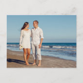 私たちはハワイビーチ結婚式発表に出た ポストカード (正面)