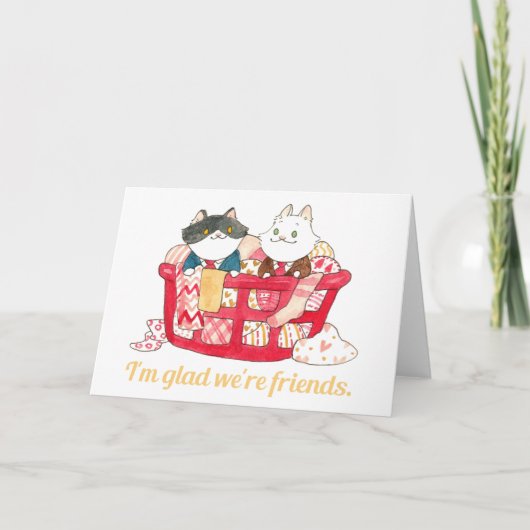 私たちはバレンタインの友達でよかった シーズンカード (正面)