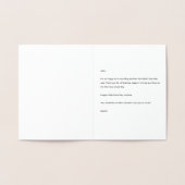 私たちはバレンタインデーさんとゲイさん一緒に行く 箔カード (内部)