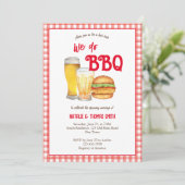 私たちはバーベキューブライダルシャワーカップルのシャワーを行う 招待状 (スタンド正面)