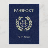 私たちはパスポートを投函した ポストカード (正面)