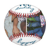 私たちはパパを愛する2フォトコラージュ 野球ボール (正面)