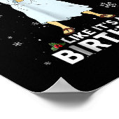 私たちはパーティーのように私の誕生日イエス踊り ポスター (角)