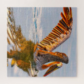 私たちはフロリダ州のブラウン・ペリカンを愛している ジグソーパズル (横)