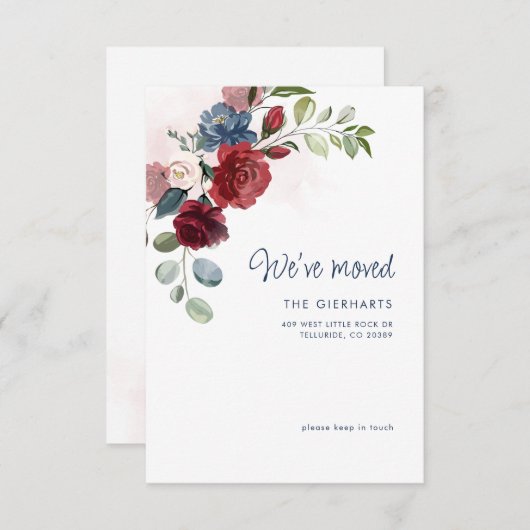 私たちはフローラ家族の動きの発表を移動 (正面/裏面)