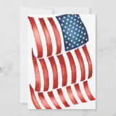 私たちはブー愛国的なハロウィンコスチュームパーティー 招待状 (裏面)