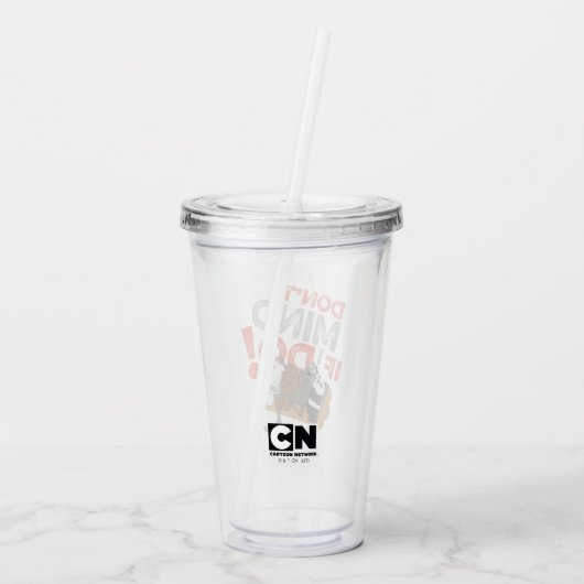 私たちはベア&チャーリー – 私は気にしないでもし! アクリルタンブラー (裏面)