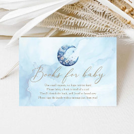 私たちはベビーのための月刊少年シャワーの本の上にいる エンクロージャーカード