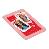 私たちはペア素晴らしのバレンタインの写真を作る マグネット (右側)