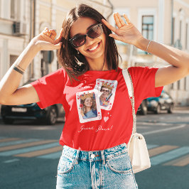 私たちはペア素晴らしの写真カスタムバレンタインを作る Tシャツ