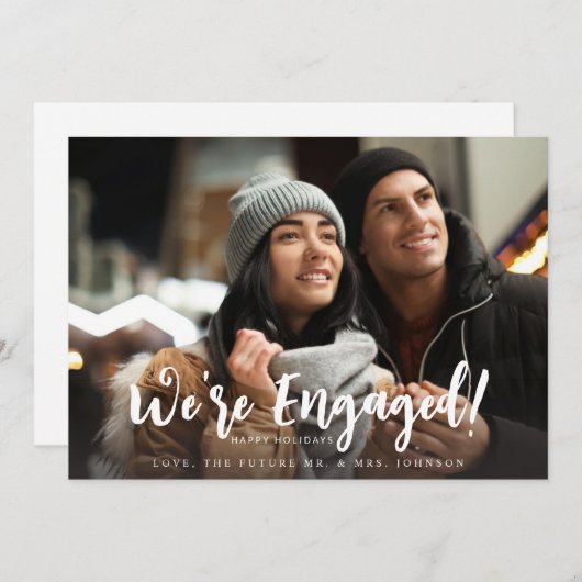 私たちはミニマ婚約したリストHの写真 (正面/裏面)