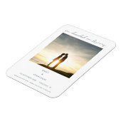 私たちはモダン日付を保存し続ける写真を撮ることに決めた マグネット (左側)