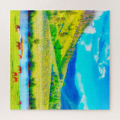 私たちはワイオミングが大好き。 ジグソーパズル (横)