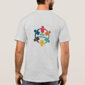 私たちは一つTシャツ Tシャツ (裏面)
