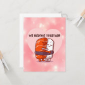 私たちは一緒にいるべきだ カード (正面/裏面インサイチュ)