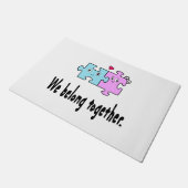 私たちは一緒にいるべき ドアマット (アングル)