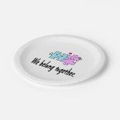 私たちは一緒にいるべき ペーパープレート (アングル)