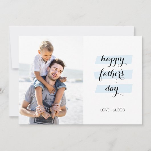 私たちは一緒におもしろい父のデイカード カード (正面)