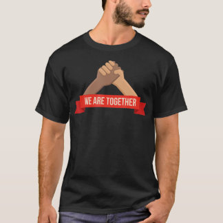 私たちは一緒にアフリカの歴史ギフト美しいAm Tシャツ