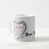 私たちは一緒にマグカスタムに乗る コーヒーマグカップ (正面左)