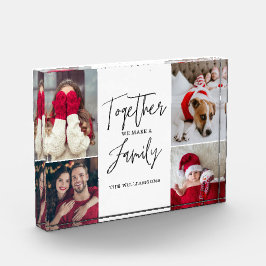 私たちは一緒に家族の台本を作る フォトブロック