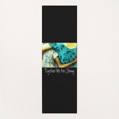 私たちは一緒に強い ヨガマット (正面)