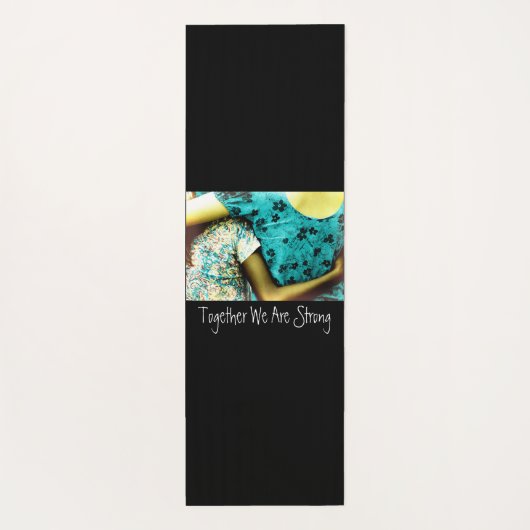 私たちは一緒に強い ヨガマット (裏面)