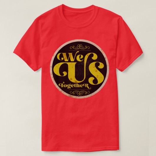 私たちは一緒に Tシャツ (デザイン正面)