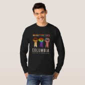 私たちは一緒にLgbt Columbiaプライドサウスカロリン Tシャツ (正面フル)