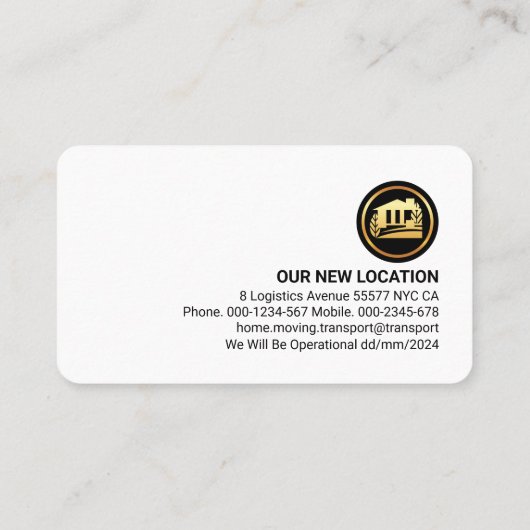 私たちは事業所を移動している 名刺 (裏面)