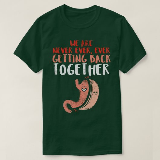 私たちは二度と戻らない Tシャツ (デザイン正面)