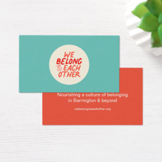 私たちは互いに属している – 通話カード