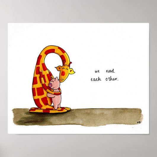 私たちは互いを必要とする – ポスター (正面)