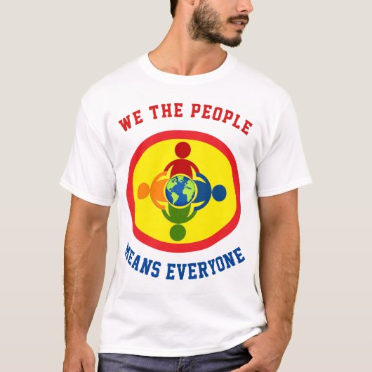 私たちは人民 Tシャツ (正面)