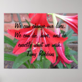 私たちは人生を変えることができる。 ポスター (正面)