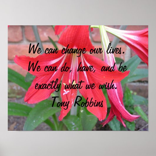 私たちは人生を変えることができる。 ポスター (正面)