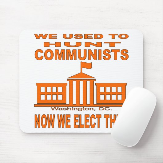 私たちは今は狩りの共産主義者に選使われた マウスパッド (マウス)