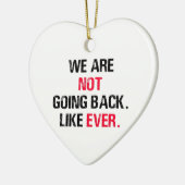 私たちは今までのように帰らない セラミックオーナメント (左)