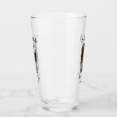 私たちは今結婚でもカップルのペットの写真名日付sim タンブラーグラス (左)