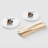 私たちは今結婚でもカップルのペットの写真名日付sim ハンドファン (組立なし)