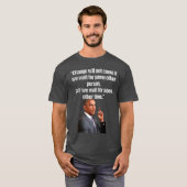 私たちは他の誰かを待っていても変化は訪れない Tシャツ (正面フル)