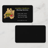 私たちは会社のサービスを引っ越している 名刺 (正面/裏面)