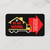 私たちは会社の通知を移動している 名刺 (正面)