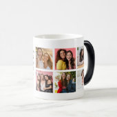 私たちは何でもシニアの卒業写真コラージュができる マグカップ (正面右)