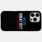 私たちは偉大ですか?ただ恥ずかしいだけ II Case-Mate iPhoneケース (裏面 (横))