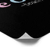 私たちは先生の最後の日の学校の終わりteac ポスター (角)