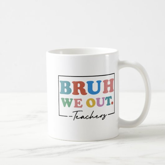 私たちは先生学年末先生夏 コーヒーマグカップ (右)