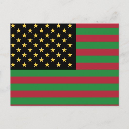 私たちは全員アメリカ人 - アフリカ系とアメリカ人 ポストカード (正面)